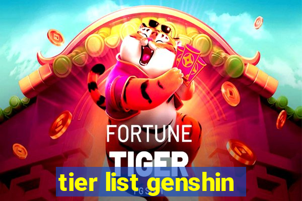 tier list genshin